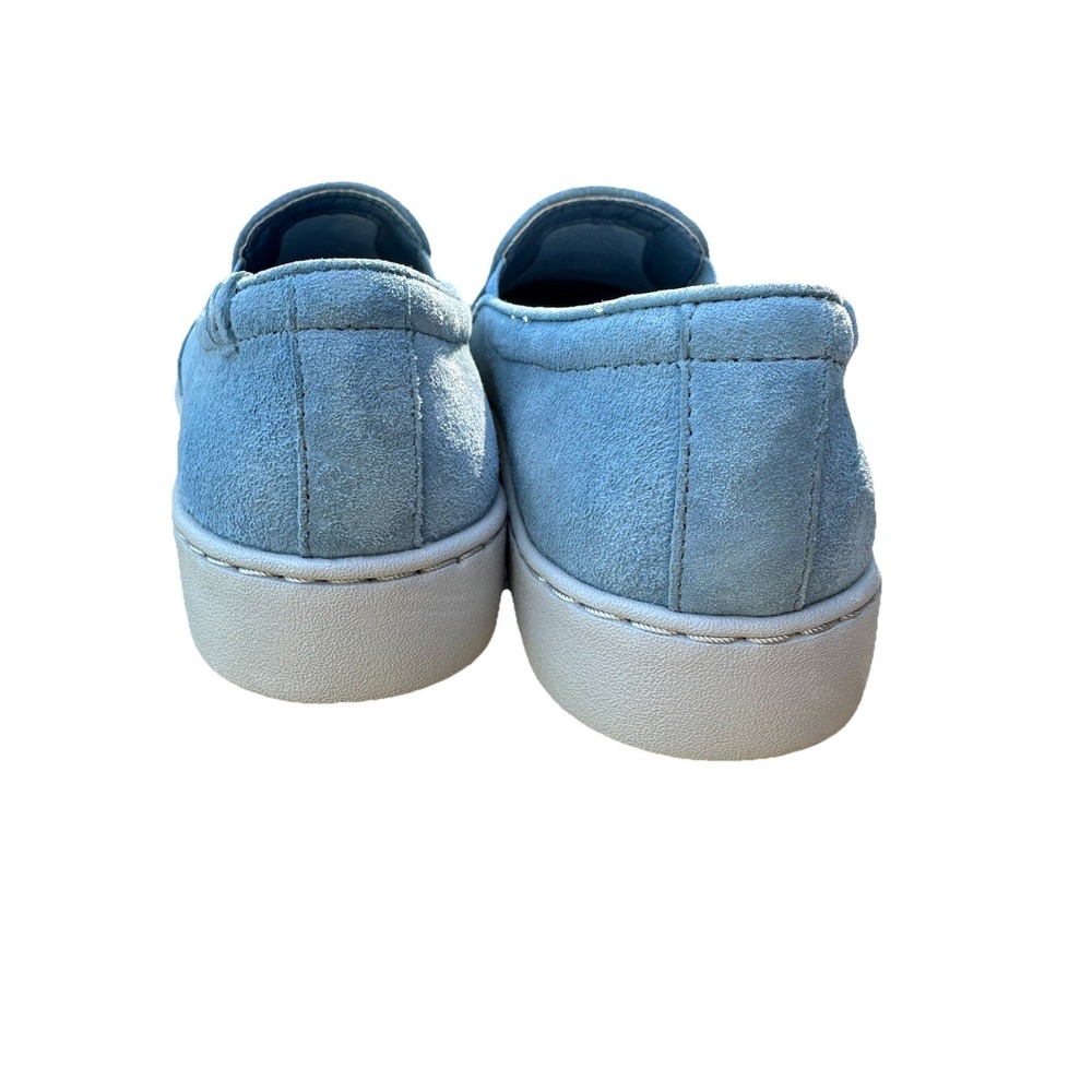 Vionic Mahoney Avery Pro Slip On Shoes Women Size 7.5‎ Arch Support Blue Suede - Picture 4 of 6